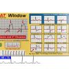 R-CAT Yellow EKG Card 3.25 x 6.75 in with Reversible Window-2