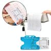 Electrocardiogram Ruler Saundra Peal Transparent PVC 7 Step Card-2