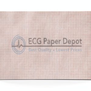 Schiller Compatible ECG Thermal Paper 2157-012A Red Grid 10 Pack-0