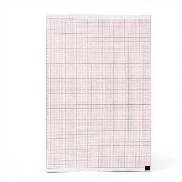 ECG Paper PA9100Z Compatible with Nihon Kohden 8.5x5.5 Inch Roll 2 lb-0