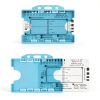 Electrocardiogram Ruler Saundra Peal Transparent PVC 7 Step Card-0