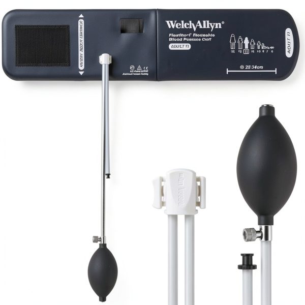Welch Allyn FlexiPort Blood Pressure Cuff Size 11 Adult Reusable 2Tube-0
