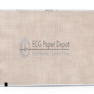 GE Compatible 226-166-06 Cardiology Paper Red Grid 8.5x11 Z-Fold-0