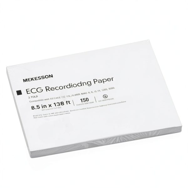 ECG Recording Paper Red Grid Thermal 8.5x138ft 150 Sheets Compatible-5