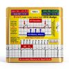 R-CAT EKG Badge by EKG Concepts - Red Plastic Cardiac Diagnostic Tool-2