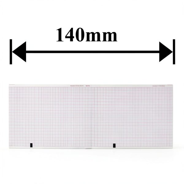 Mortara ELI 150 EKG Paper 108x140mm 200 Sheets 5 Packs-1